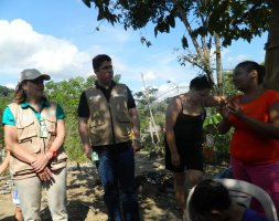 Entrega de kits escolares en el norte de bucaramanga